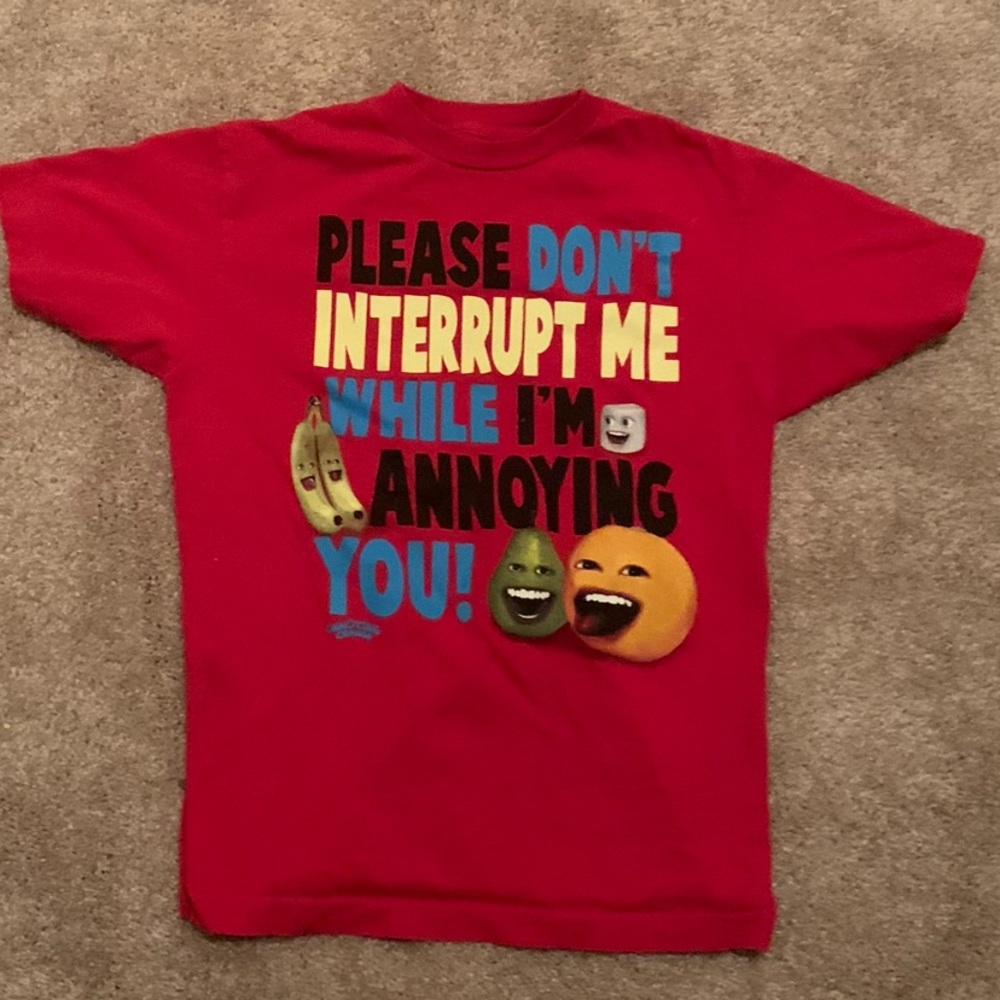 Annoying orange T shirt